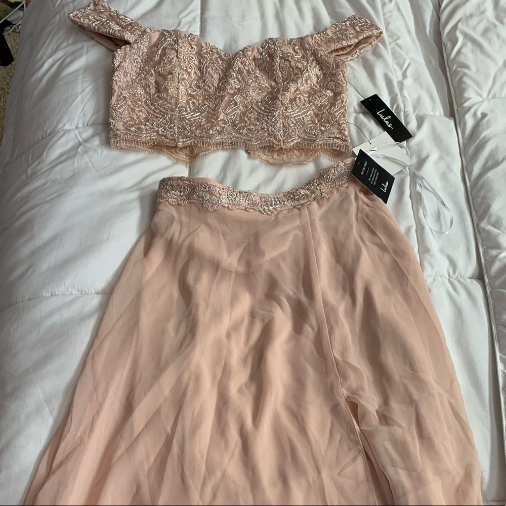 NWT Prom/Wedding/NYE Dress Blush